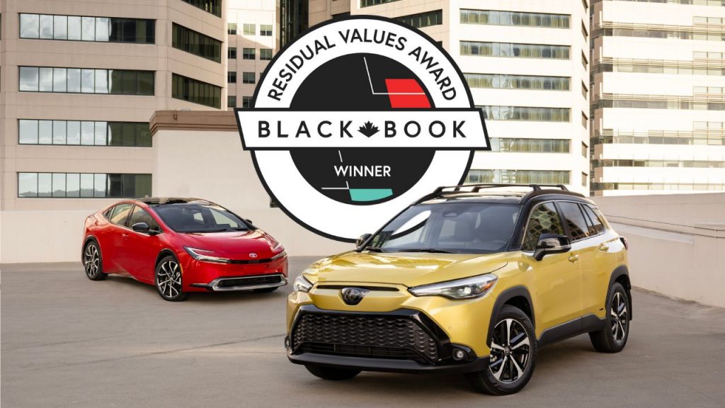 Canadian Black Book dévoile les lauréats de ses Best Residual Value Awards 2025